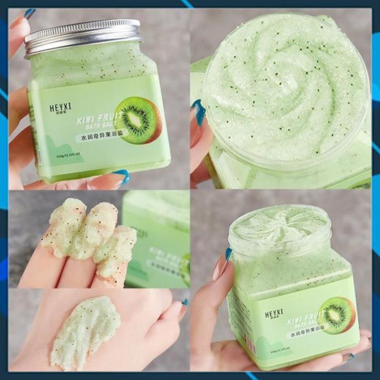 Muối tắm tẩy tế bào da chết sạch mịn giúp da trắng sáng hoa quả heyxi | BigBuy360 - bigbuy360.vn