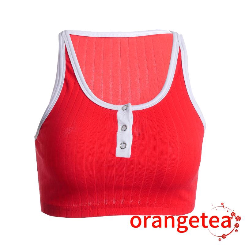 Áo Tank Top Sát Nách Cổ Chữ U Hợp Thời Trang Cho Nữ