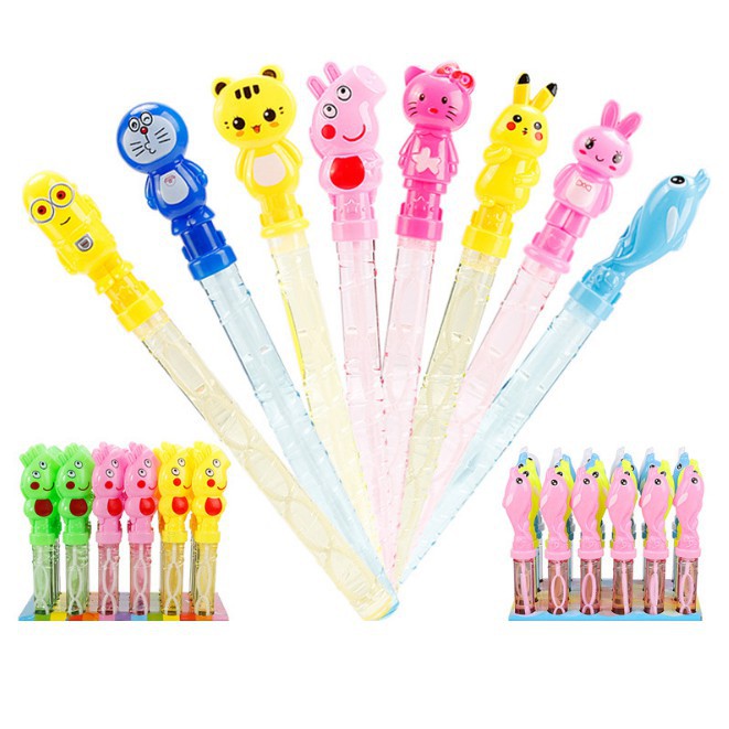 Ống thổi bong bóng xà phòng dài 36cm (nhiều mẫu)