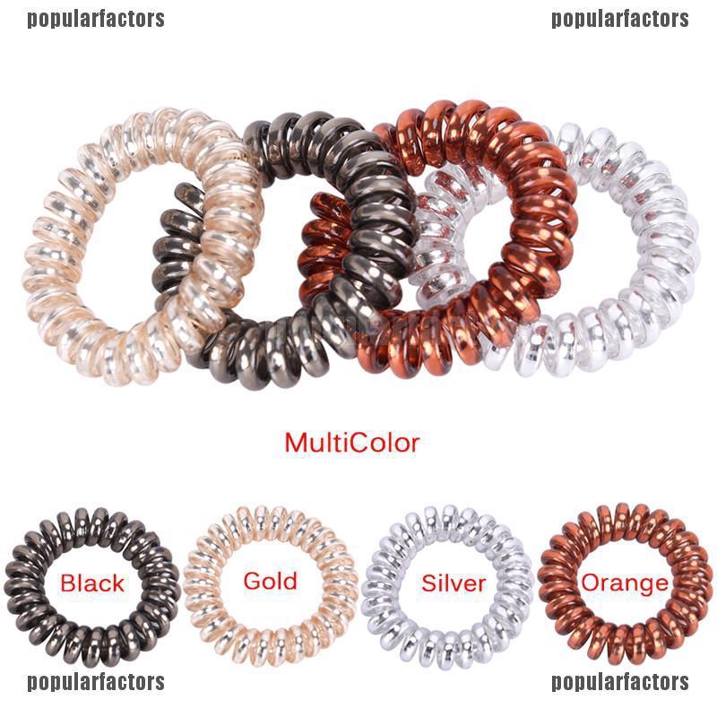 Set 1 / 5 Lò Xo Co Giãn Buộc Tóc Tiện Dụng