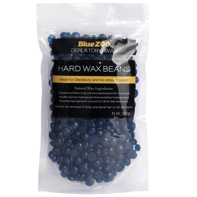 Bộ Nồi nấu Sáp wax Lông và 4 Gói Sáp blue zoo 100g