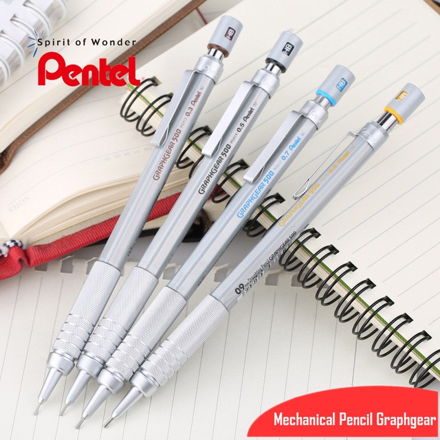 Chì bấm soạn thảo cơ khí 0.9mm, Pentel Graph Gear 500™ Mechanical Drafting Pencil 0.9mm-Dụng cụ vẽ Tâm Tâm