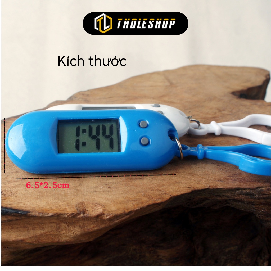 Móc khóa - Đồng Hồ Điện Tử Mini, Số To Rõ, Mini Nhỏ Gọn 4830