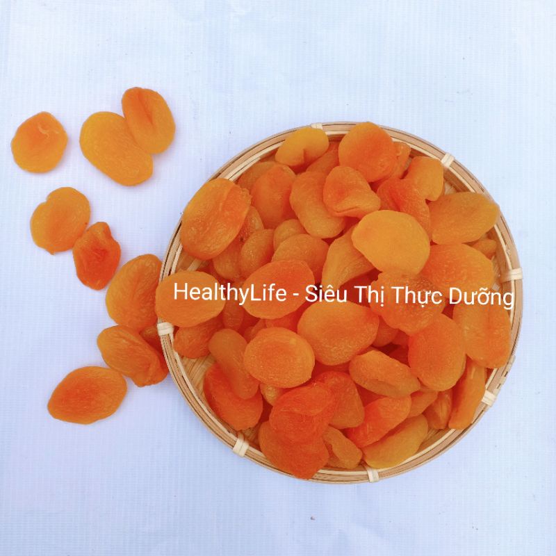 Mơ sấy dẻo không đường Thổ Nhĩ Kỳ căng mọng nước 500gr ăn vặt healthy