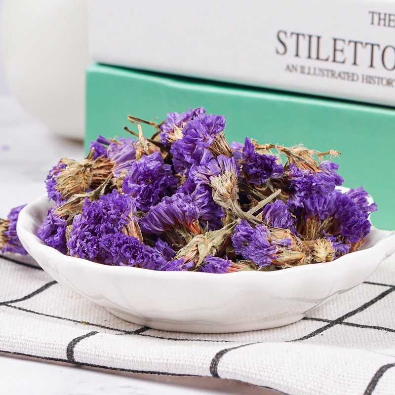 Trà hoa lưu ly sấy lạnh loại 1 - Salem giúp dưỡng tâm an thần, ngủ ngon, mát gan tiêu độc, giảm mụn…| Bột Natural