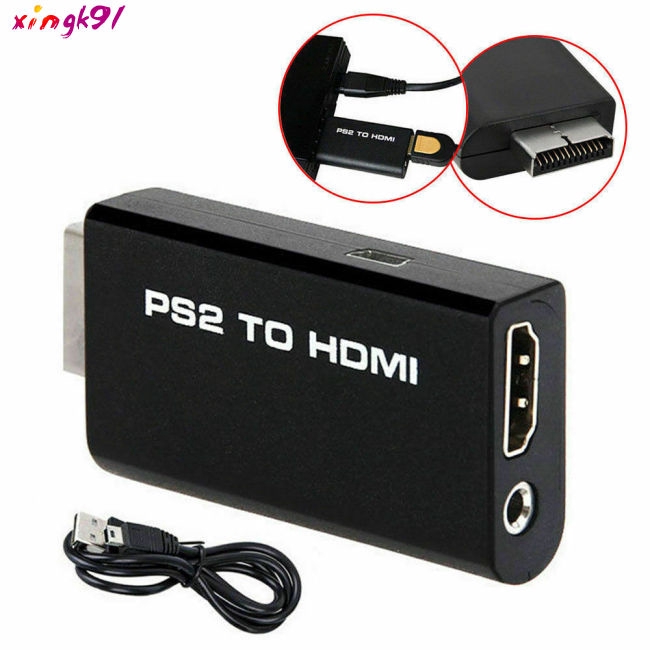 For Sony Playstation 2 PS2 to HDMI Converter Adapter Adaptor Cable HD