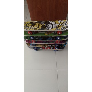 VÁN TRƯỢT GỖ 602 IN HÌNH 2 MẶT