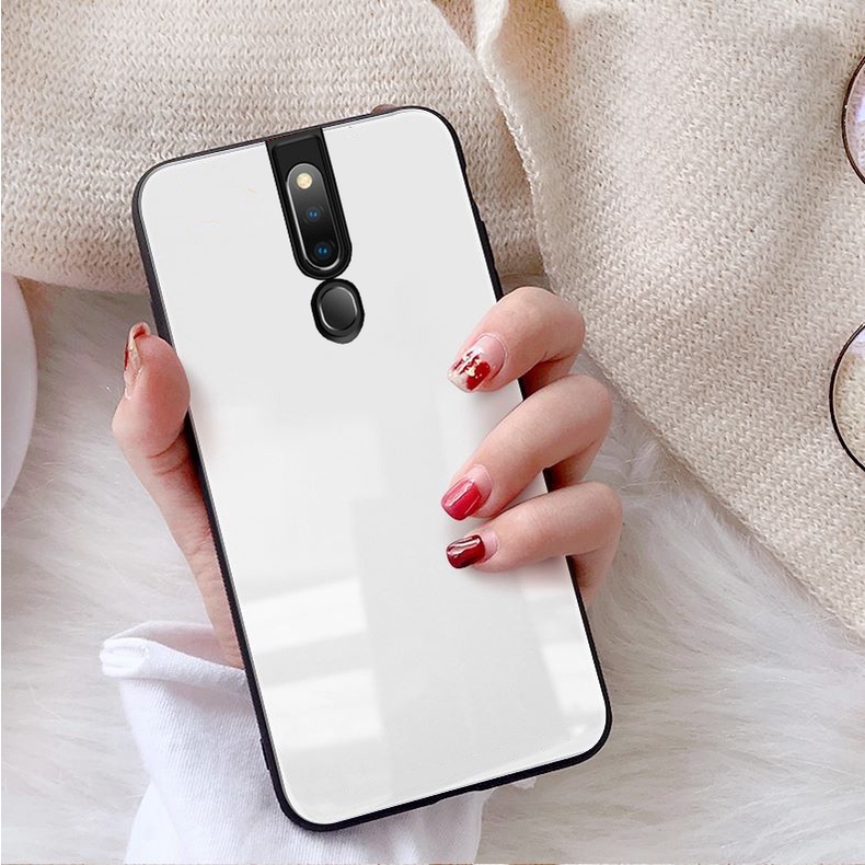Ốp Lưng OPPO F11, F11 PRO Mặt kính gương sáng bóng cao cấp
