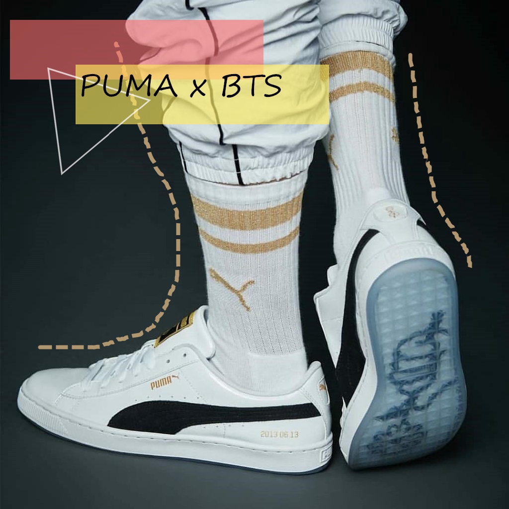 Giày thể thao Puma X BTS Court Star thời trang năng động