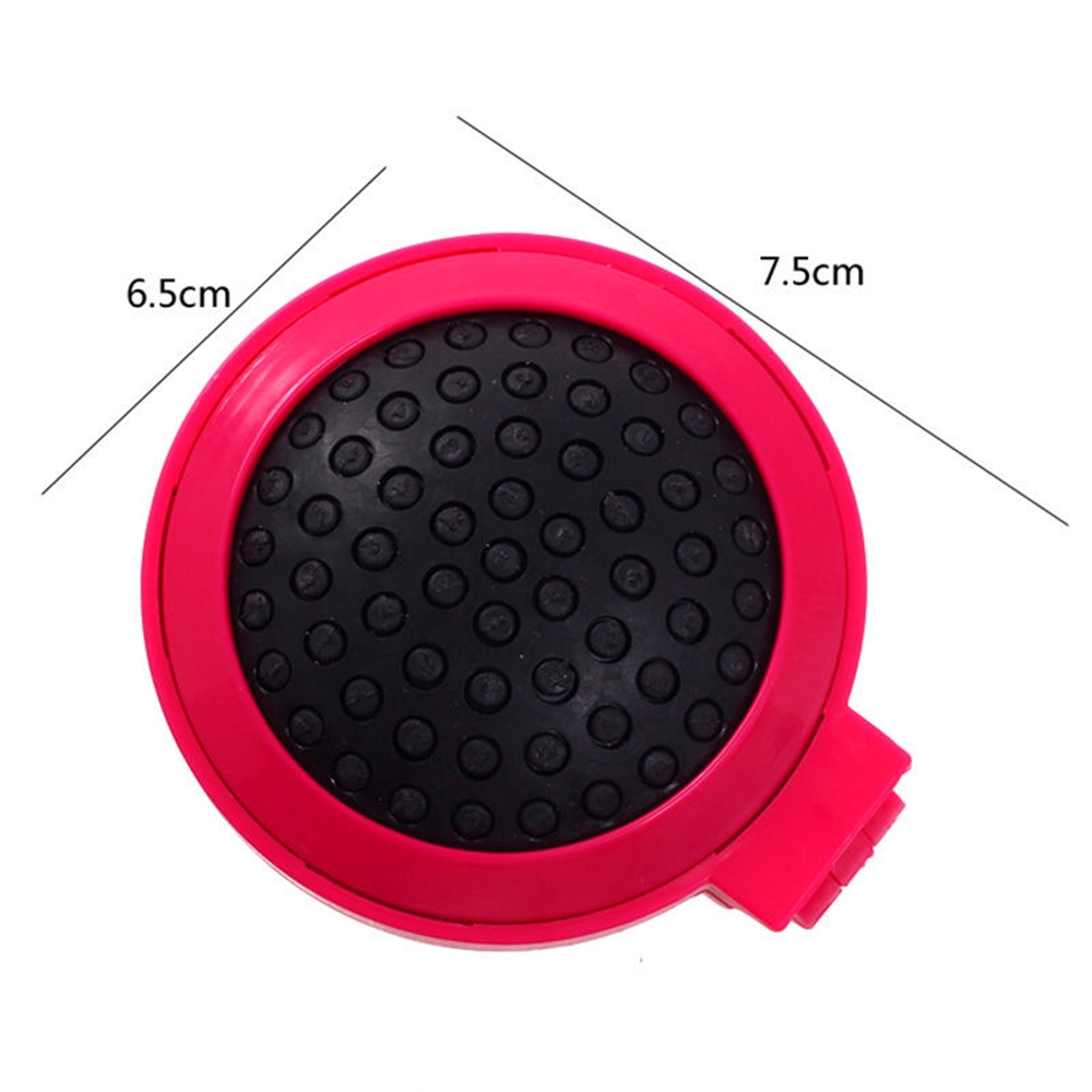 Lược Chải Tóc Kèm Gương Có Thể Gấp Gọn 4 Màu Sắc Tùy Chọn