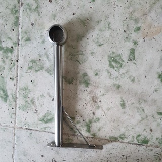 1 cái bass xỏ ống inox tròn o22mm/ o25mm/o32mm ra 30cm