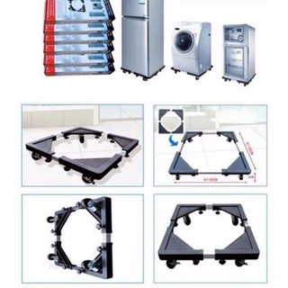 Kệ chân để máy giặt tủ lạnh Inox đa năng.