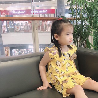 Đồ Bộ Lụa Thắt Nơ Bé Gái BabyBean (8kg-30kg)
