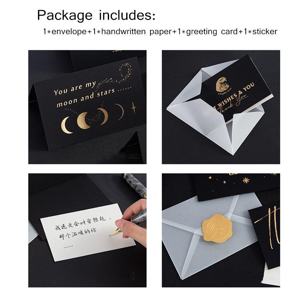 1 Bộ Thẻ Tên Màu Đồng In Chữ Best Wishes Chúc Mừng Năm Mới Kèm Nhãn Dán Dùng Trang Trí Tiệc