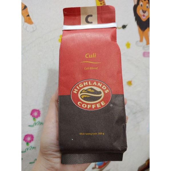 Cà phê rang xay Highlands Coffee gói 200g