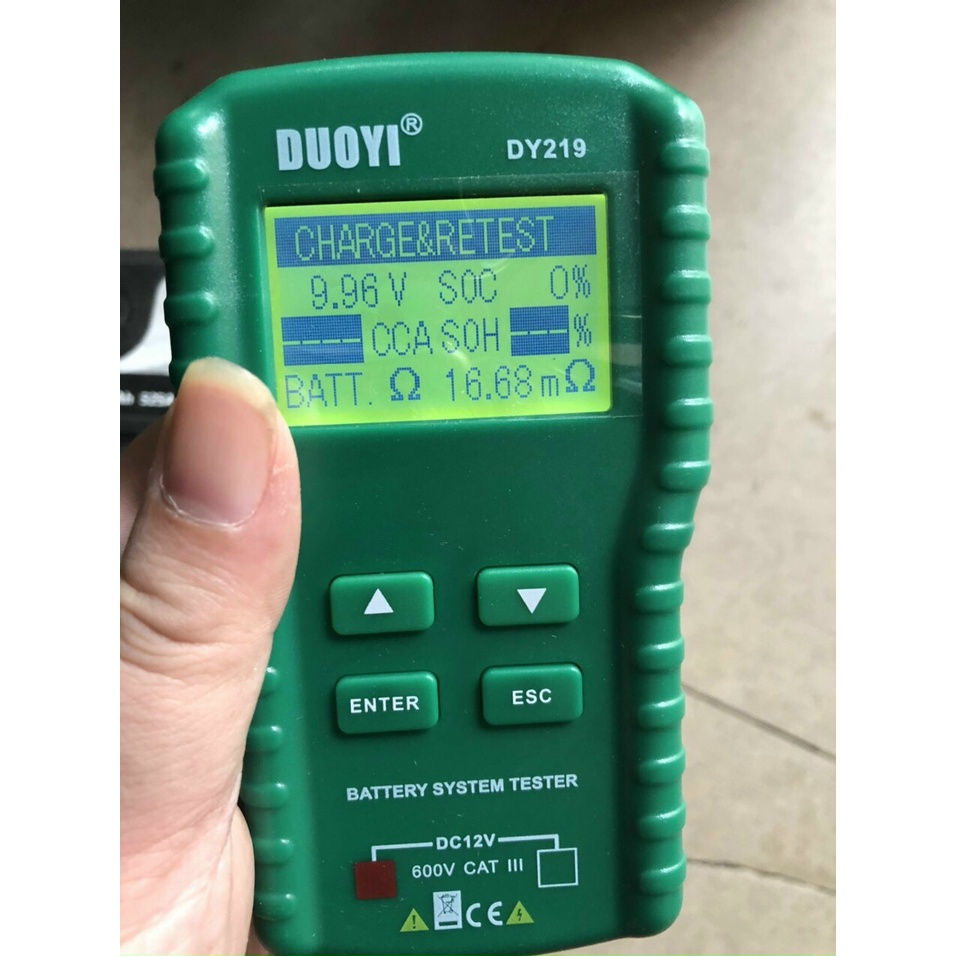 Máy kiểm tra ac quy Battery system Tester