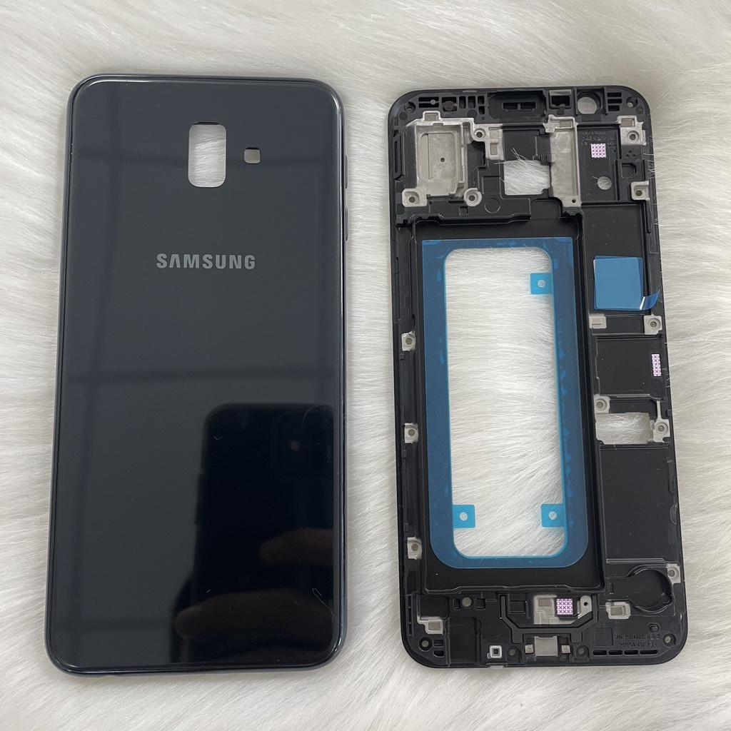 Bộ Vỏ Samsung J6plus/J6p/J6 2018/J610 Full Bộ Bao Gồm Viền/Nắp/Lưng Benzen/Kính Camera/Khay Sim