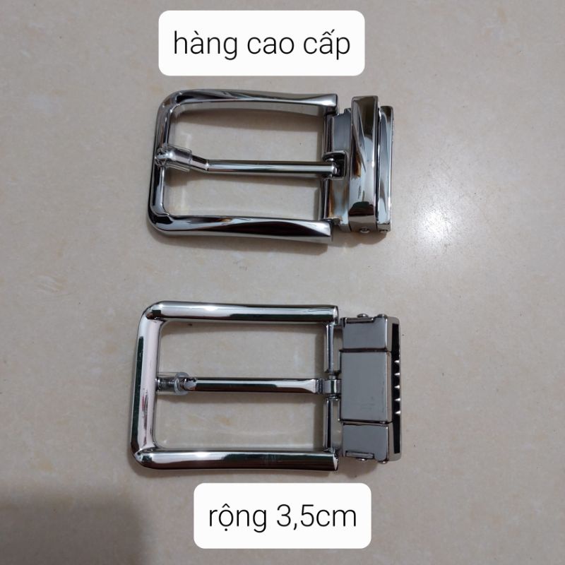 Mặt thắt lưng Khóa kim 3.5cm lắp vừa dây 3,2 đến 3,4cm