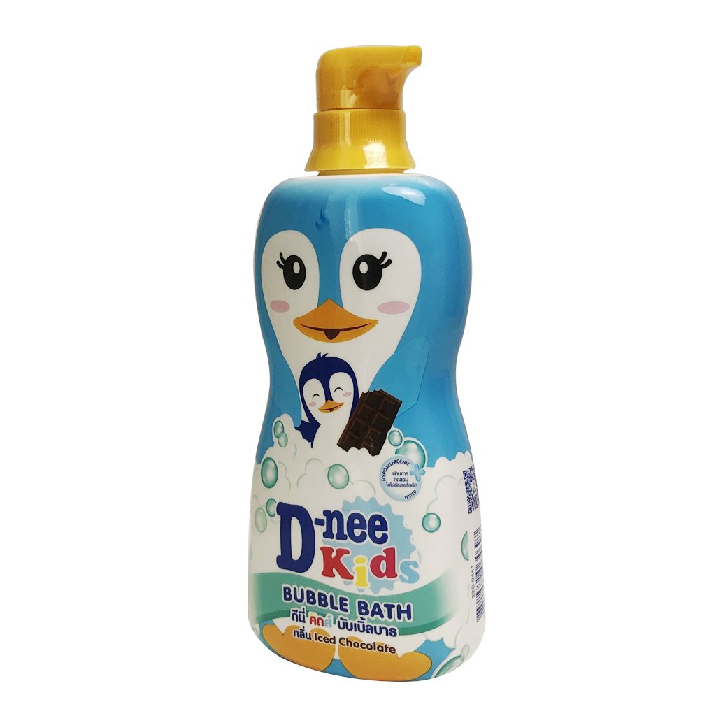 [CHÍNH HÃNG] Tắm Gội Cho Bé Dnee Kids Bubble Bath Iced Chocolate Hương Socola Thái Lan 400ml