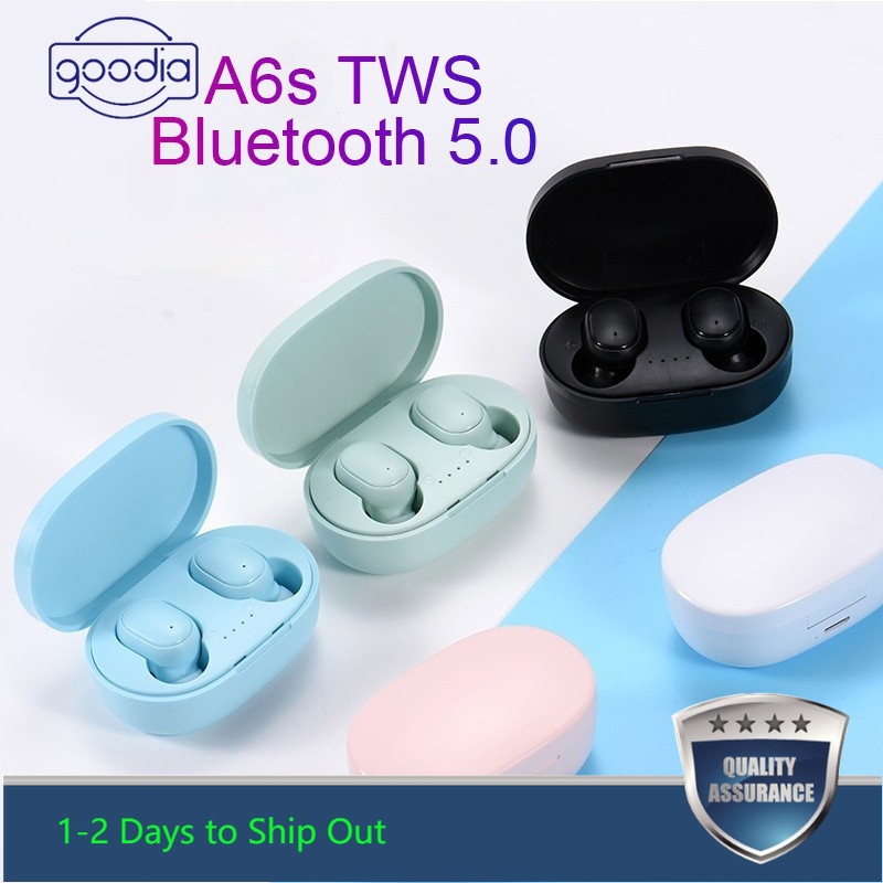 Tai nghe bluetooth không dây TWS A6s chống nước chất lượng cao