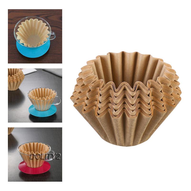 Set 50 Giấy Lọc Cà Phê Tiện Dụng Cho Máy Pha Cà Phê