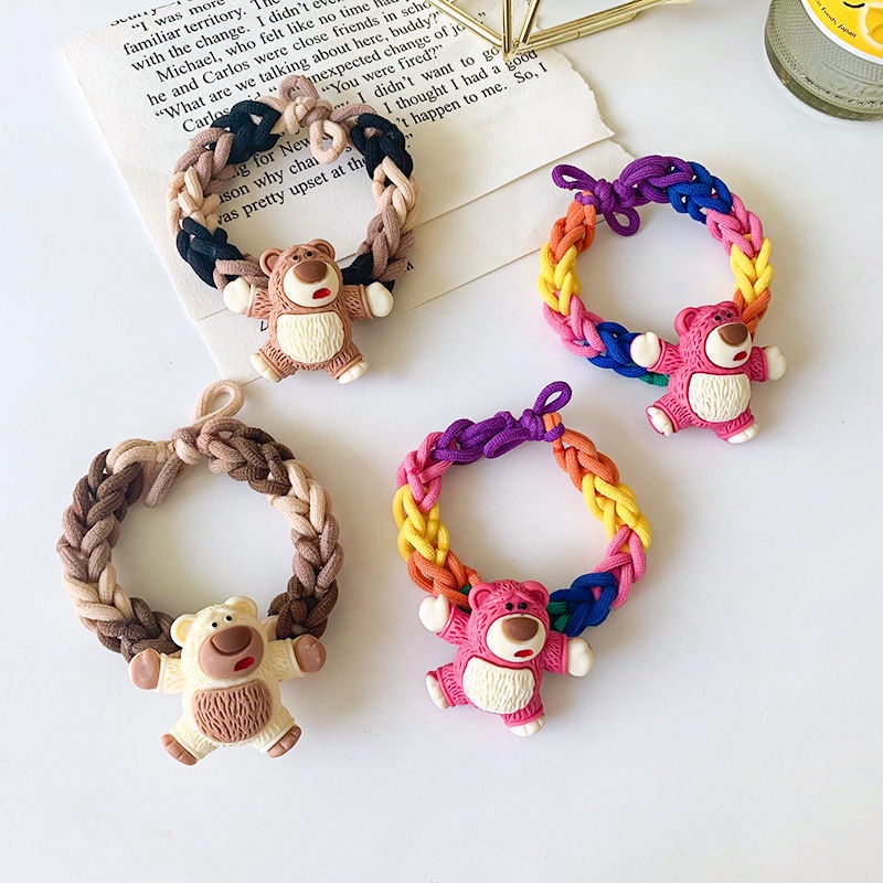 Dây buộc tóc Handmade màu sắc đơn giản phong cách Hàn Quốc cho nữ