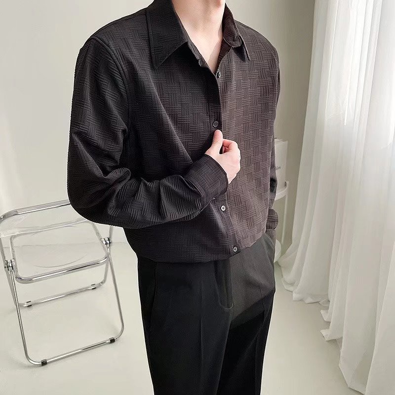 Áo Sơ Mi Tay Dài Dáng Rộng Phong Cách Harajuku Hàn Quốc Thời Trang Mùa Hè Mới