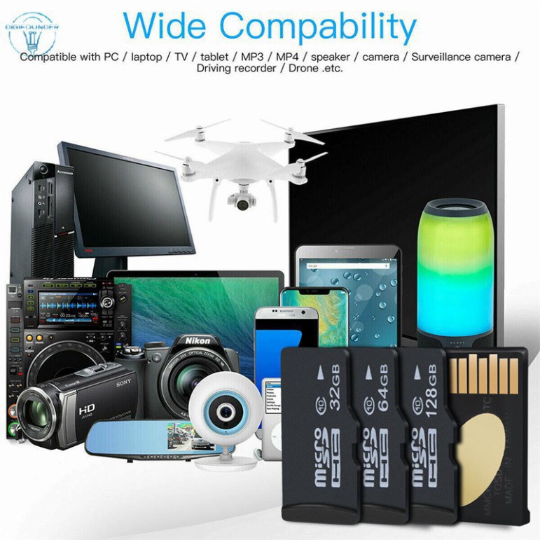 P Thẻ nhớ micro SD TF 2GB 32GB 64GB 128GB chất lượng cao dành cho điện thoại/ mp3 63 6 | BigBuy360 - bigbuy360.vn