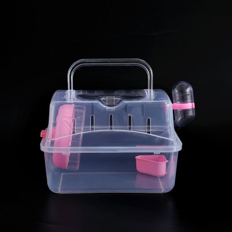 Lồng xách tay mini snow full phụ kiện cho hamster