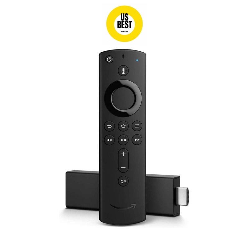 Trình chiếu TV Amazon Fire Stick 4K Ultra HD kèm điều khiển giọng nói Alexa