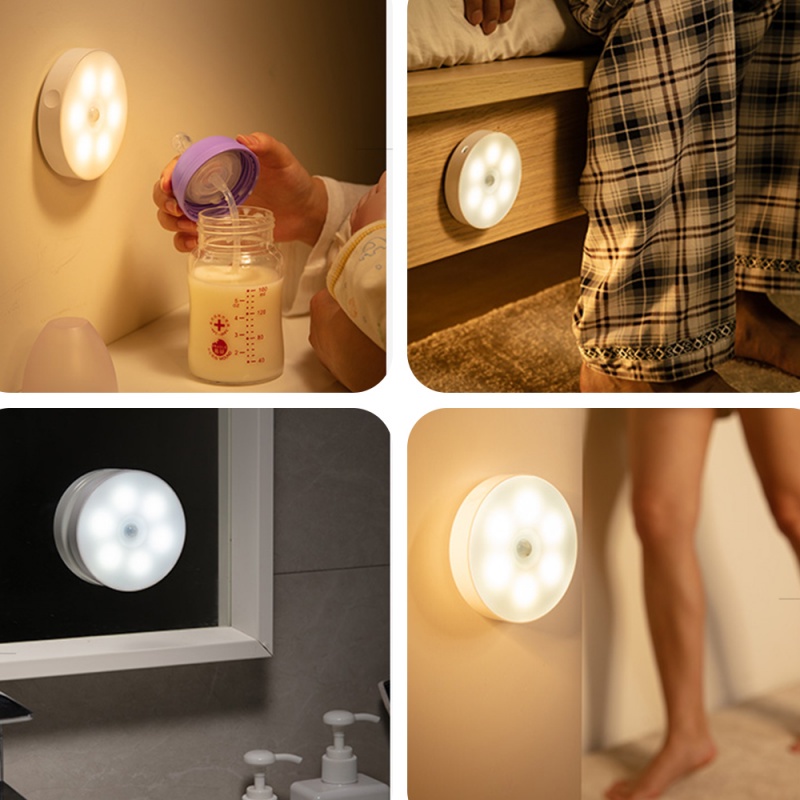 Đèn led Ankndo cảm biến chuyển động thông minh tự động bật/tắt cho phòng ngủ/cầu thang