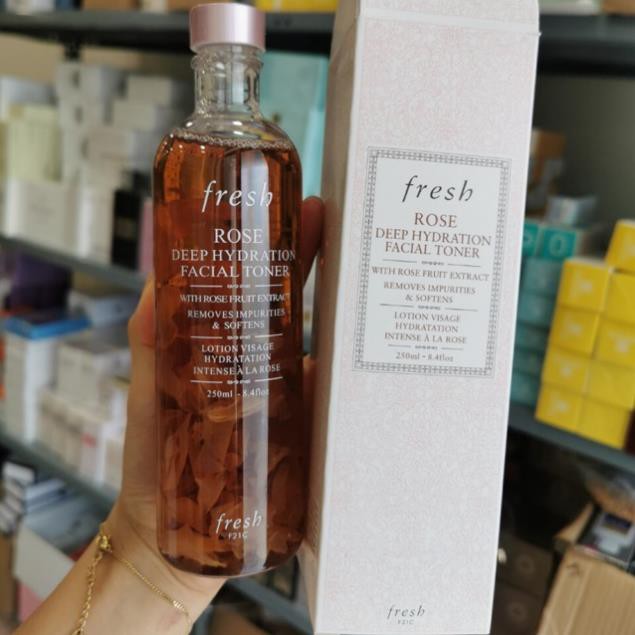 Nước Hoa Hồng Fresh Rose Deep Hydration Facial Toner 250ml