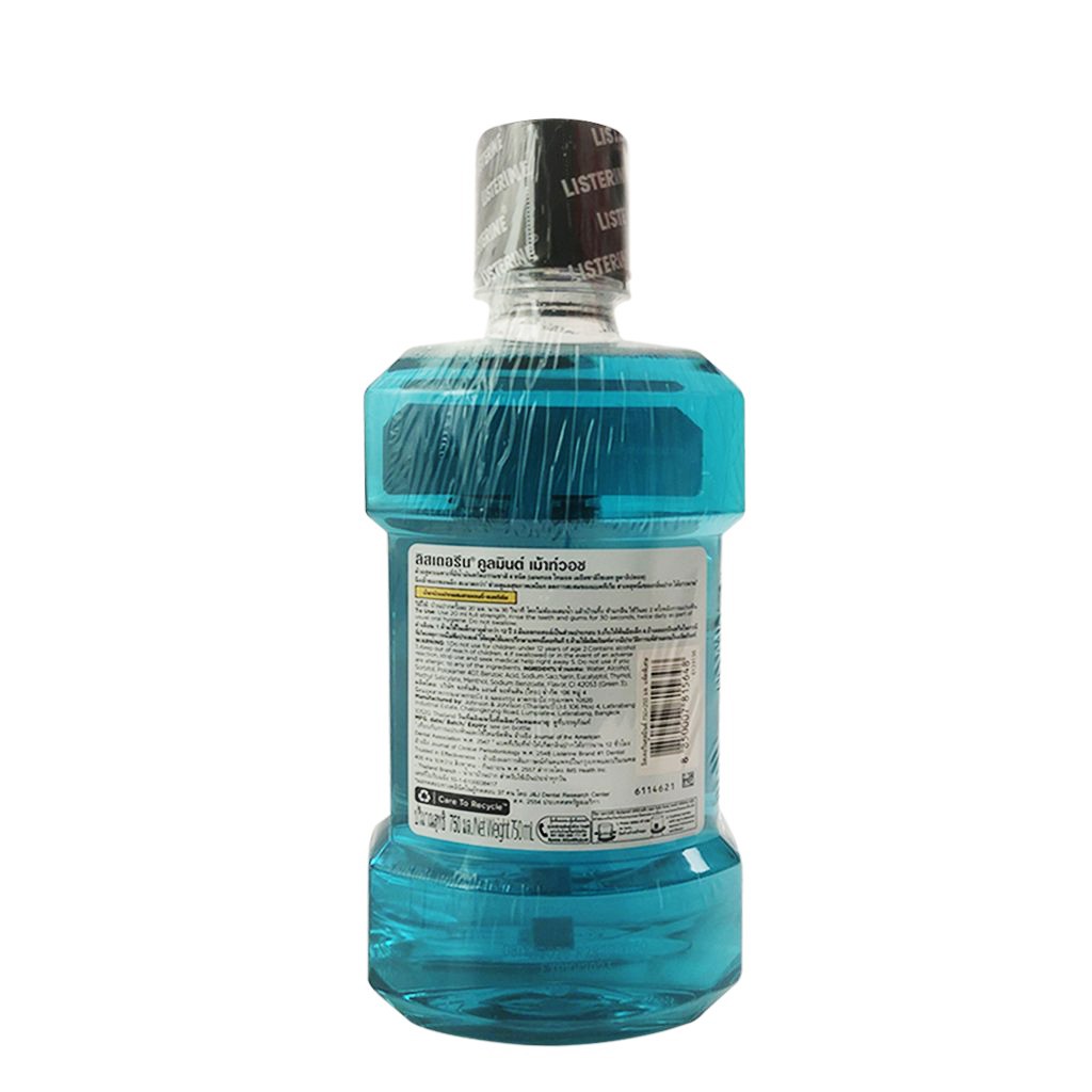 [CHÍNH HÃNG] Nước Súc Miệng Hơi Thở Thơm Mát Listerine Cool Mint Thái Lan 750ml