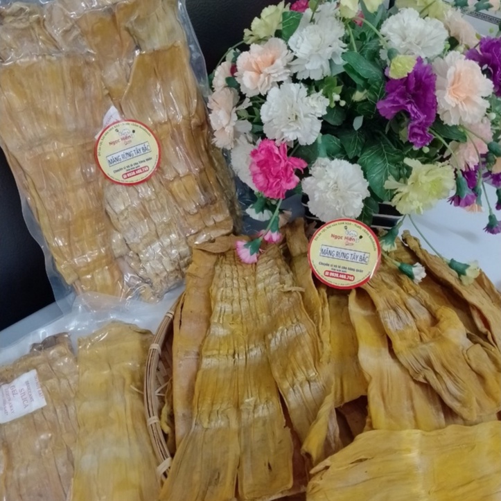 Măng vầu rừng Tây Bắc chất lượng loại 1 gói hút chân không 500g, NGỌC HIỂN FOODY