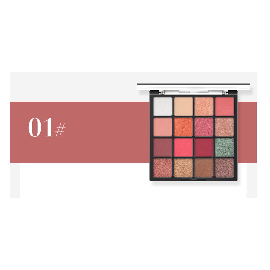 Bảng Phấn Mắt Lameila 16 Ô Vuông Có Màu Lì Và Nhũ - BT98 | BigBuy360 - bigbuy360.vn