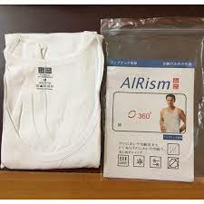 Áo ba lỗ làm mát nam AIRism cotton 100% Uniqlo