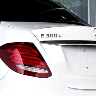 Sản Phẩm  Decal tem chữ E300, E200 dán đuôi xe hơi ..