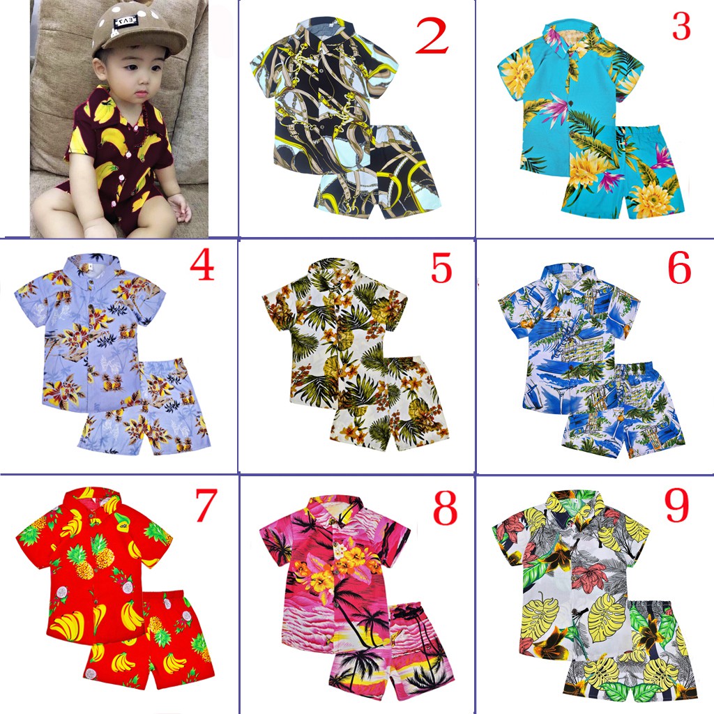 (siêu yêu) bộ lanh hoa quả cho bé .trai và bé gái. size nhỡ 8-25kg