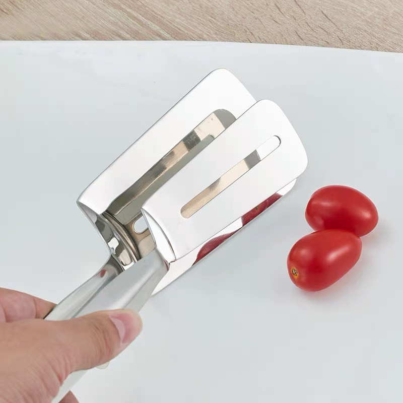 Kẹp Gắp Đồ Ăn, Kẹp Gắp Nóng Chiên Cá, Thịt Nướng Bằng INOX Cao Cấp An Toàn, Tiện Dụng.Đậu Đậu-GDTM