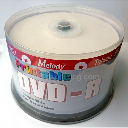 Combo ĐĨA IN PHUN MELODY DVD-R 4.7GB PRINTABLE