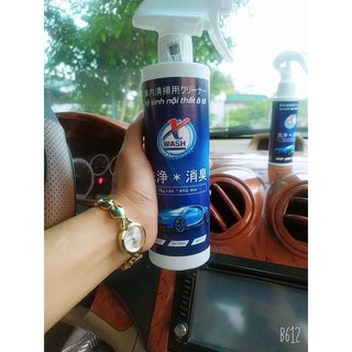 [Sẵn Hàng] Combo 2 chai XWASH- Công Nghệ Làm Sạch Nội Thất Ôtô- Diệt Khuẩn- Khử Mùi số 1 Nhật Bản