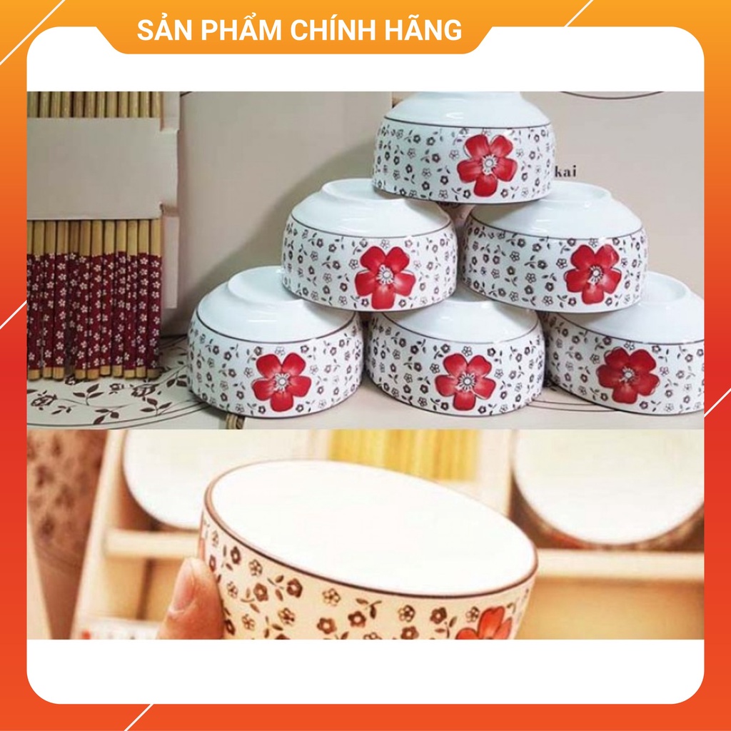 Bộ 6 Chén Đũa Nhật Bản Cao Cấp- Siêu Tiện Dụng- Làm Quà Tặng Siêu Xịn (chuyên phân phối) Giá Sỉ