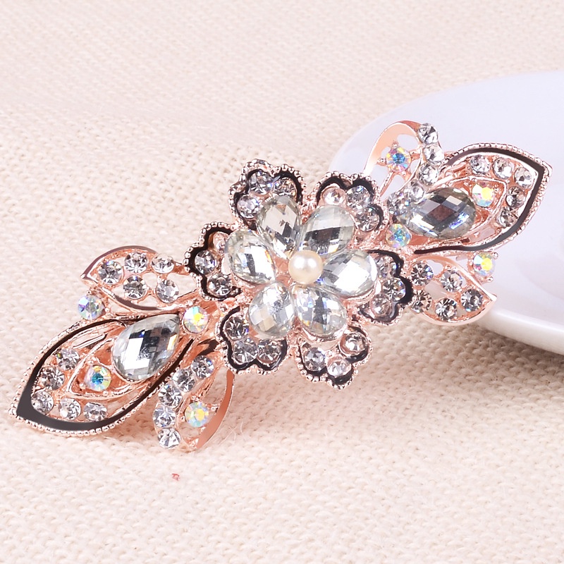 Kẹp Tóc Đính Đá Thời Trang Cho Nữ