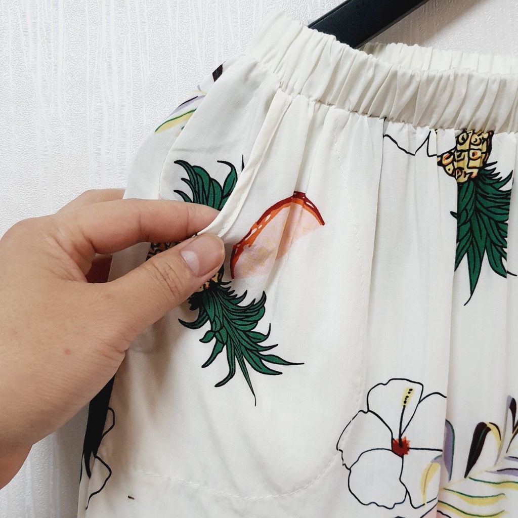Bộ Ngủ Vải Lanh Lụa Mặc Nhà Nữ Hai Dây Mềm mại và Thoáng mát Missgirl