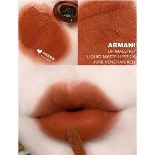 Son kem lỳ 𝐆𝐈𝐎𝐑𝐆𝐈𝐎 𝐀𝐑𝐌𝐀𝐍𝐈 𝐋𝐈𝐏 𝐌𝐀𝐄𝐒𝐓𝐑𝐎 208 cam đất cực hot