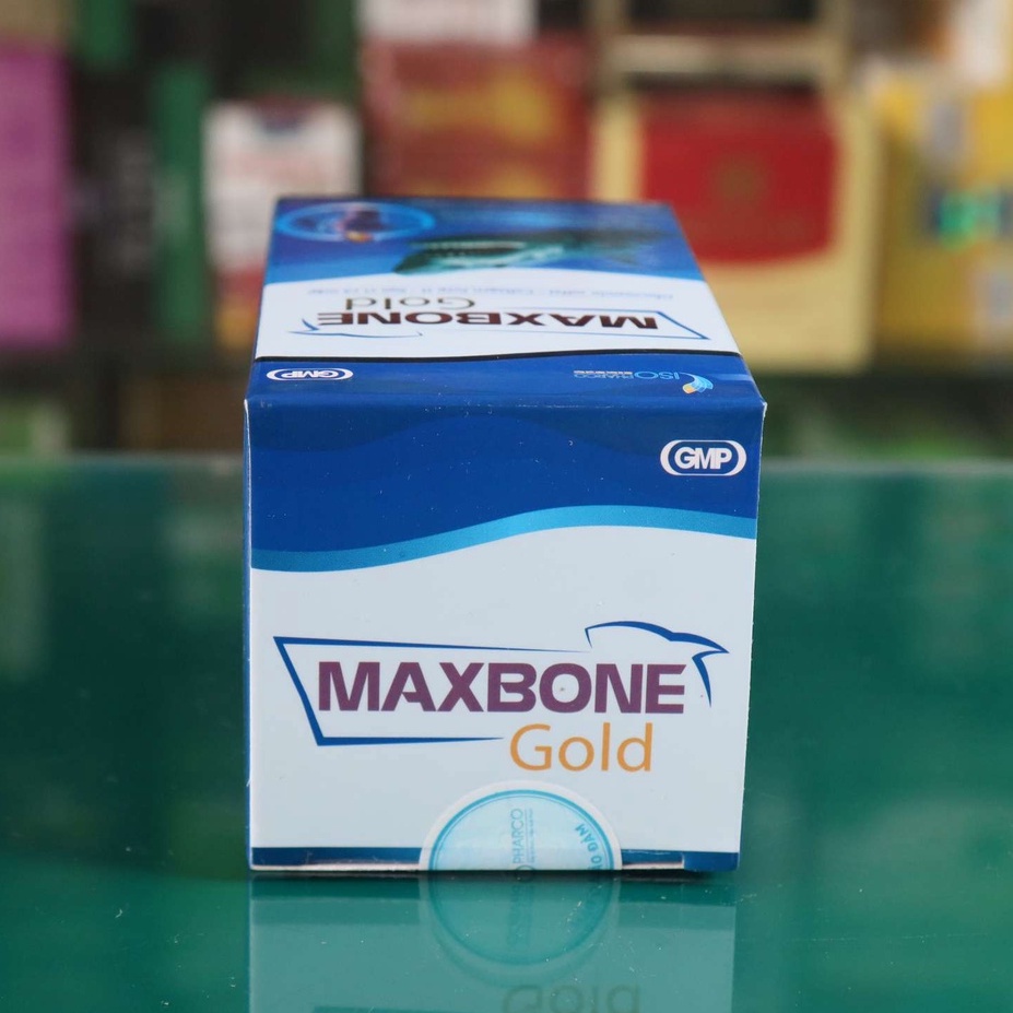 Maxbone Gold Isopharco - Hỗ trợ giảm đau xương khớp, thoái hóa khớp (60 viên)