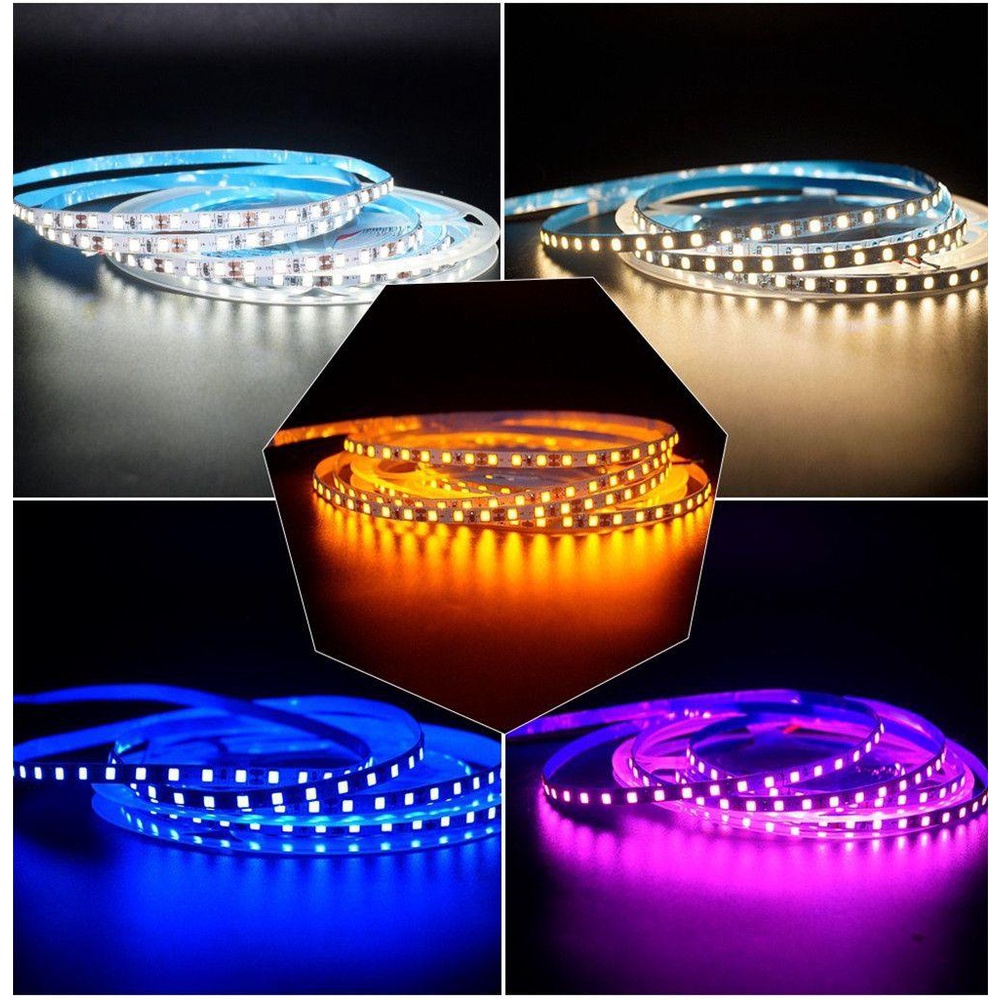BORAG Cuộn Dây Đèn LED 2835 Dài 5m Nhiều Màu Trang Trí Bữa Tiệc