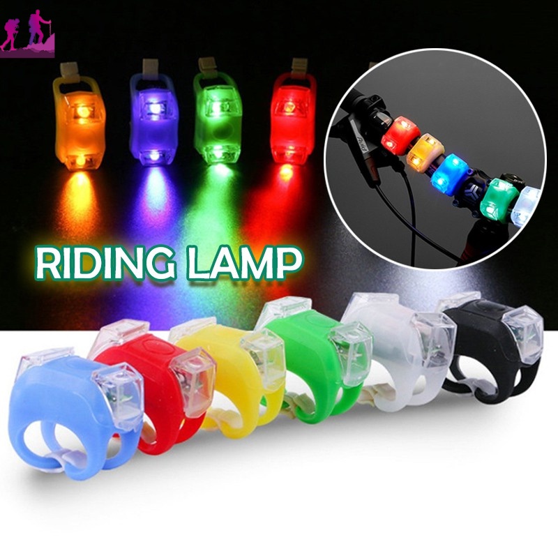 Đèn LED Cảnh Báo An Toàn 50% OFF Cho Xe Đạp Leo Núi 3 Chế Độ