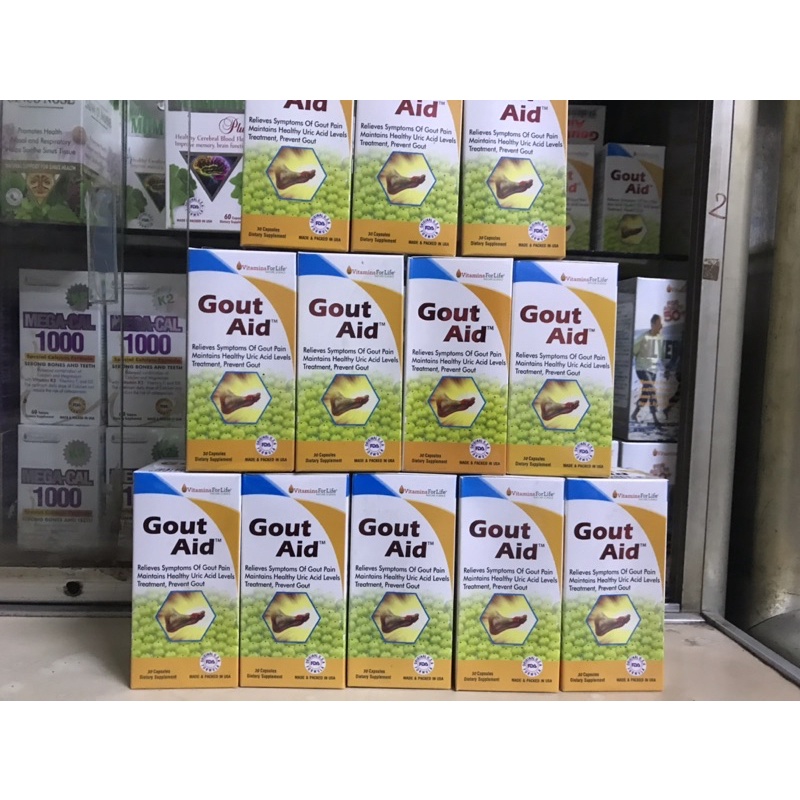 VIÊN UỐNG GOUT AID chai 30v