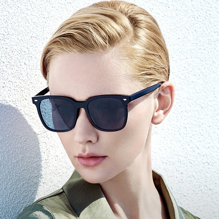 Mắt kính mát màu đen nam nữ, Kính râm thời trang phong cách hàn quốc K361 si_kinh | BigBuy360 - bigbuy360.vn